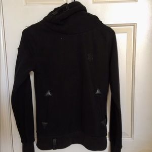 Naketano Darth Black ob Black hoodie